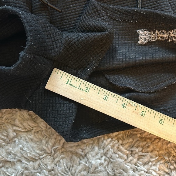 Native Language Clothing Waffle Shorties Shorts Women's Black - size Large - Picture 9 of 9